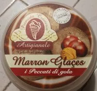 Mängden socker i Marron Glaces