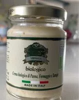Mängden socker i Crema biologica fi Panna, Formaggio e Tartufo