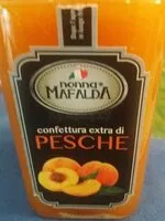 Mängden socker i Confiture de pêches