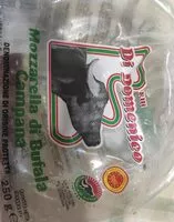 Mängden socker i Mozzarella di bufala Campana