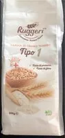 Mängden socker i Farina di grano tenero tipo 1
