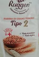 Mängden socker i Farina di Grano Tenero Tipo 2