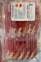 Mängden socker i Prosciutto toscano dop