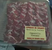Mängden socker i Capocollo toscano