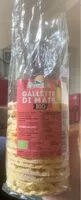 Mängden socker i Gallette di mais bio