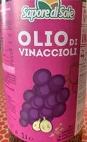 Mängden socker i Olio di vinaccioli