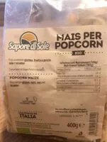 Mängden socker i Mais per popcorn