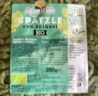 Mängden socker i Spatzzle con spinaci