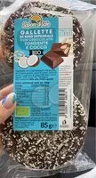 Mängden socker i Gallette di riso integrale con cioccolato fondente e cocco