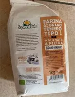 Mängden socker i Farina dj grano tenero tipo 1