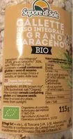 Mängden socker i Gallette riso integrale e grano saraceno