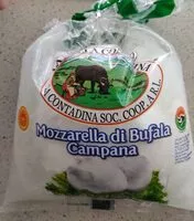 Mängden socker i Mozzarella di bufala campana