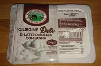 Mängden socker i Ciliegine Deli di latte di bufala con panna