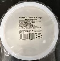 Mängden socker i Burrata di bufala