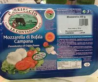 Mängden socker i Mozzarella di bufala Campana