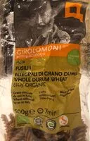 Mängden socker i Fusilli integrali di grano duro