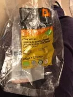 Mängden socker i Conchiglie bio