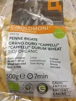 Mängden socker i Penne rigate grano duro capelli