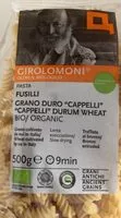 Mängden socker i Fusilli Grani Duro Cappelli