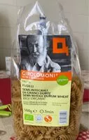 Mängden socker i Fusilli semi integrali