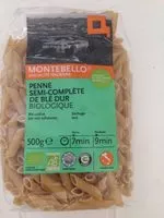 Mängden socker i Penne semi-complète de blé dur