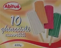 Mängden socker i Ghiaccioli Assortiti