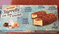 Mängden socker i Barrette con mou e arachidi