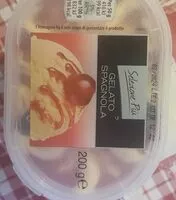 Mängden socker i Gelato spagnola