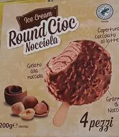 Mängden socker i Round ciok nocciola