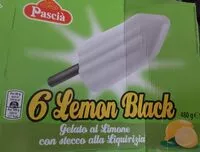 Mängden socker i Lemon Black gelato al limone con stecco di liquirizia