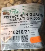 Mängden socker i Pistacchi in guscio tostati