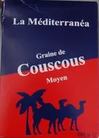 Mängden socker i Graine de couscous moyen