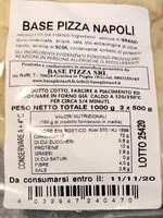 Mängden socker i Base a pizza