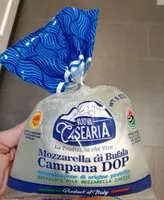 Mängden socker i Mozzarella di bufala campana nuova casearia