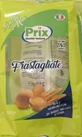 Mängden socker i Pasta all’Uovo Frastagliate