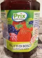 Mängden socker i Frutti di bosco - confettura extra