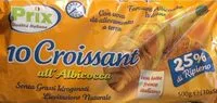 Mängden socker i 10 Croissant all’Albicocca