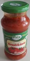 Mängden socker i Sugo all'amatriciana