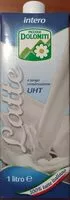 Mängden socker i Latte intero UHT
