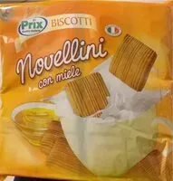 Mängden socker i biscotti novellini con miele