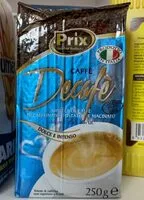 Mängden socker i Decafè