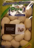 Mängden socker i Gnocchi ripieni