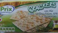 Mängden socker i Crackers con olio extravergine e rosmarino