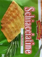 Mängden socker i Schiacciatine