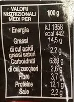 Mängden socker i Drudini classici