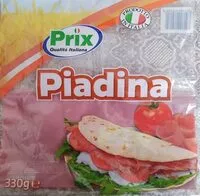Mängden socker i Piadina