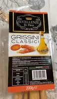 Mängden socker i Grissini Classici