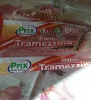 Mängden socker i Pane tramezzino