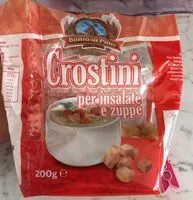 Mängden socker i Crostini bontà di pane