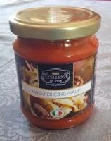 Mängden socker i Ragú di cinghiale